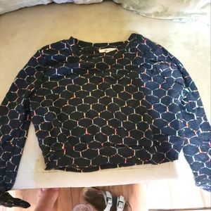 Size large cropped sweater